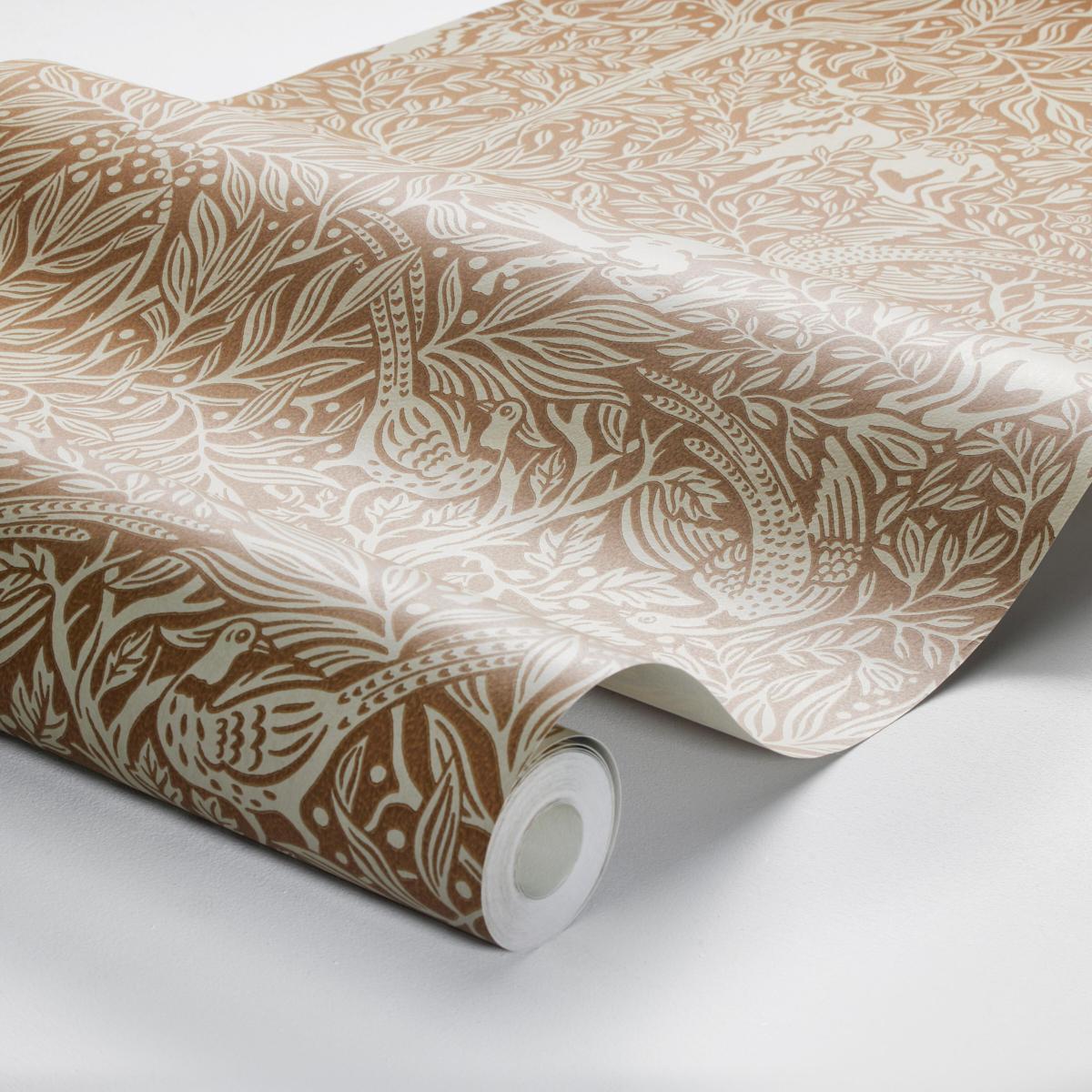 2045 Boråstapeter Rust Under The Elder Tree Animal Unpasted Wallpaper Roll at Say Decor