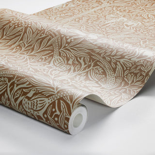 2045 Boråstapeter Rust Under The Elder Tree Animal Unpasted Wallpaper Roll at Say Decor