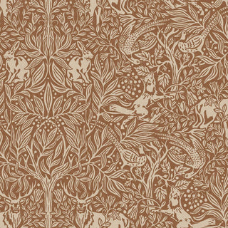 2045 Boråstapeter Rust Under The Elder Tree Animal Unpasted Wallpaper at Say Decor