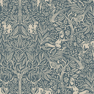 2047 Boråstapeter Midnight Under The Elder Tree Animal Unpasted Wallpaper at Say Decor