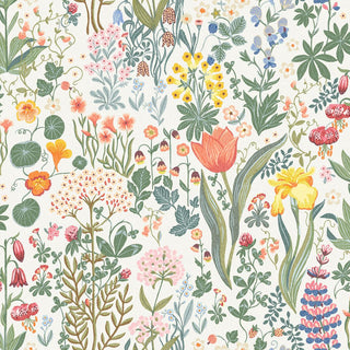 2053 Boråstapeter Blomsterhav Floral Unpasted Wallpaper from Say Decor