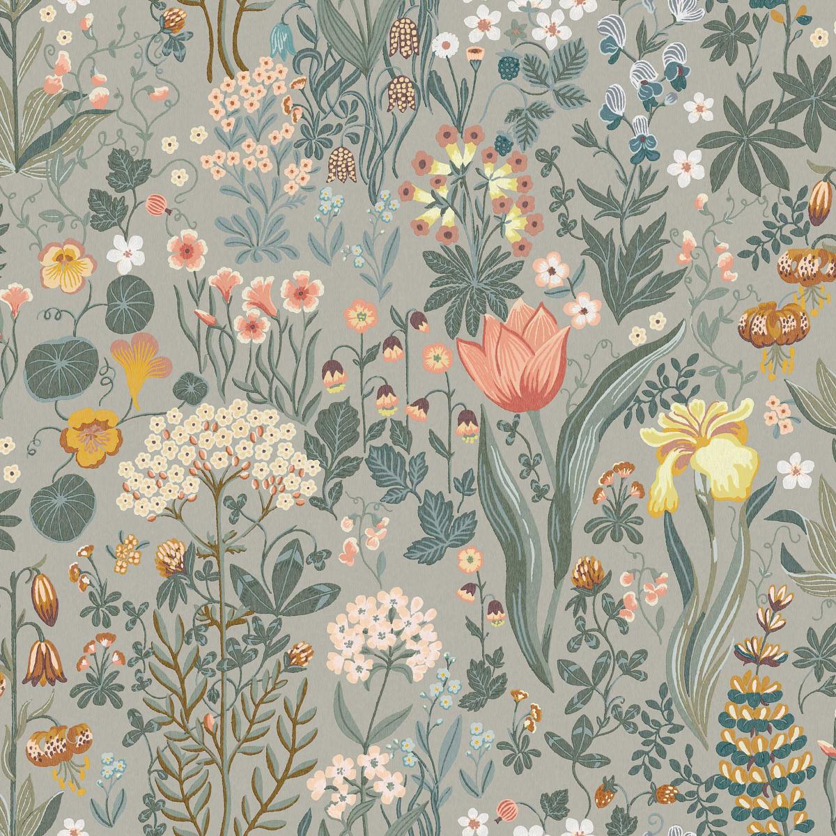 2054 Boråstapeter Blomsterhav Floral Unpasted Wallpaper from Say Decor