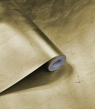 Gold Leaf Metal Wallpaper Roll at Say Decor