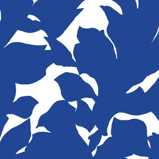 Mitchell Black x Mrs. Paranjape Holly Abstract Wallpaper in shade Blue at Say Decor