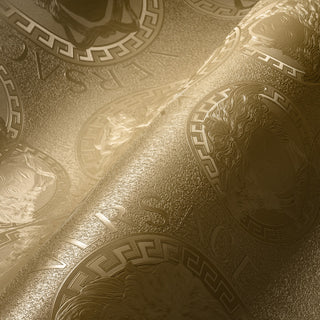384611X Versace wallpaper unpasted vinyl detail