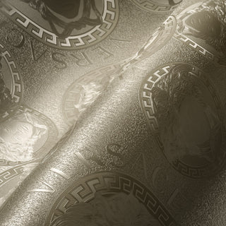 384613X Versace wallpaper unpasted vinyl detail