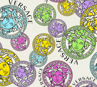 Versace Dynasty Medallion Unpasted Vinyl Wallpaper