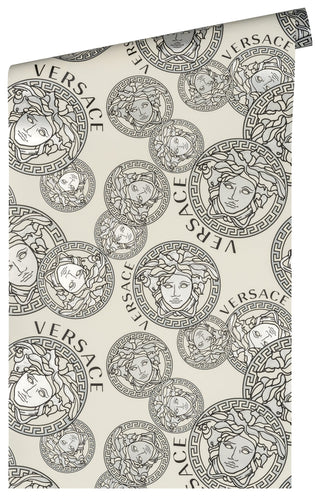 Versace Dynasty Medallion Unpasted Vinyl Wallpaper