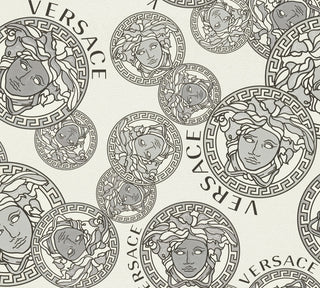 Versace Dynasty Medallion Unpasted Vinyl Wallpaper