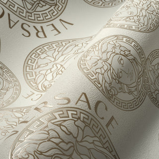 Versace Dynasty Medallion Unpasted Vinyl Wallpaper