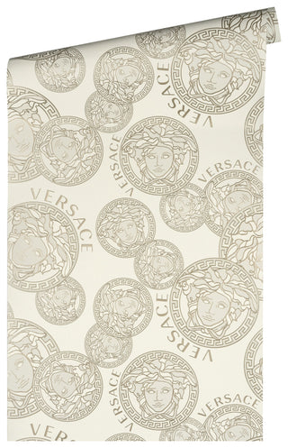 Versace Dynasty Medallion Unpasted Vinyl Wallpaper