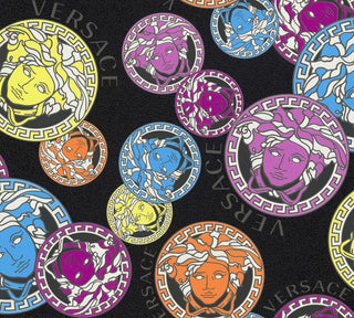 Versace Dynasty Medallion Unpasted Vinyl Wallpaper