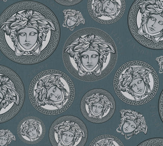 386111X medallion wallpaper from Versace