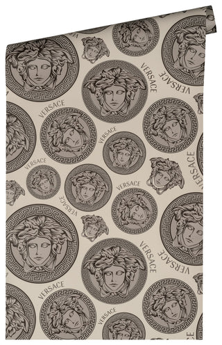 386112X medallion wallpaper roll from Versace