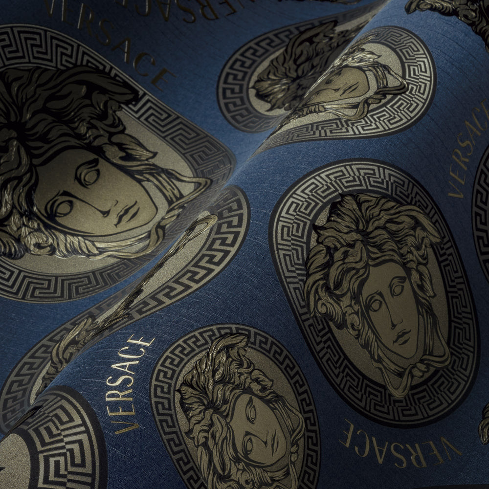 
                  
                    386113X medallion wallpaper accent from Versace
                  
                