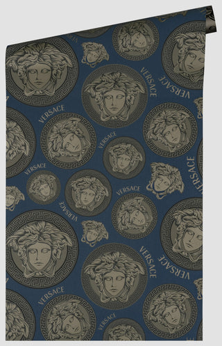 386113X medallion wallpaper roll from Versace