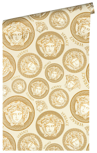 386115X medallion wallpaper roll from Versace