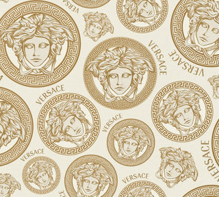 386115X medallion wallpaper from Versace