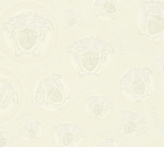 386116X medallion wallpaper from Versace