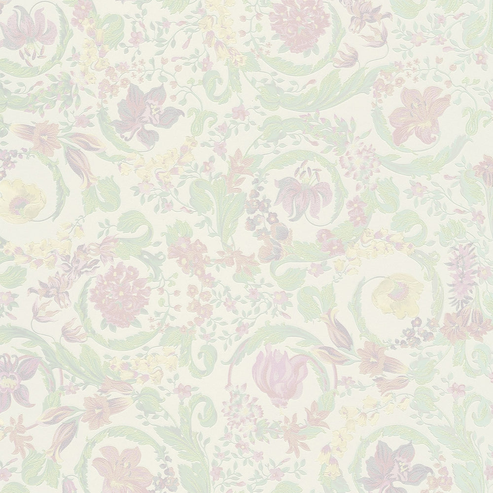
                  
                    387062X floral wallpaper from Versace
                  
                