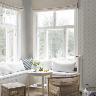 4264 Boråstapeter Petit Fleurs Botanical Unpasted Wallpaper Dining Room from Say Decor