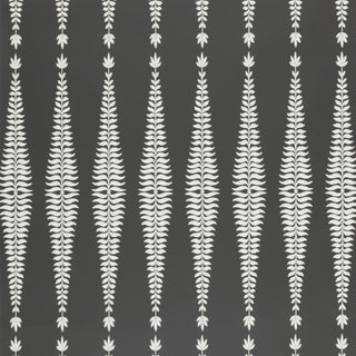 5005073 Schumacher Graphite Fern Tree Unpasted Wallpaper at Say Decor