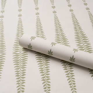 5005076 Schumacher Clouda Fern Tree Unpasted Wallpaper Roll at Say Decor