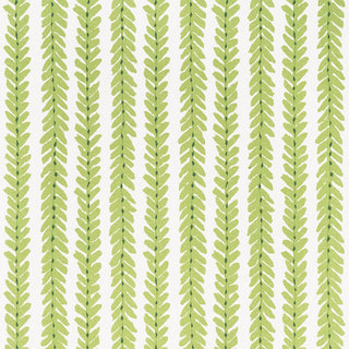 5008791 Schumacher Woodperry Botanical Stripe Unpasted Wallpaper at Say Decor