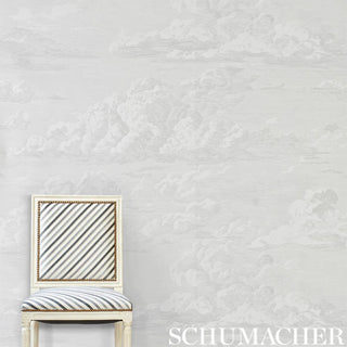 5009131 Schumacher Cloud Toile Unpasted Wallpaper Decor at Say Decor