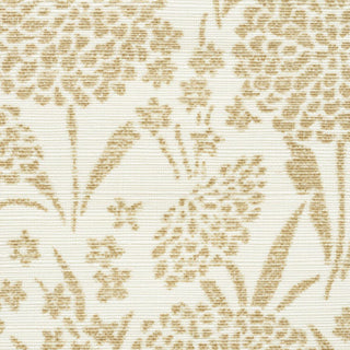 Schumacher Chrysanthemum Handmade Sisal Grasscloth Unpasted Wallpaper