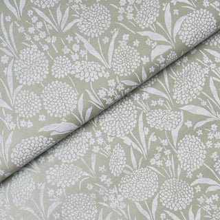 Schumacher Chrysanthemum Handmade Sisal Grasscloth Unpasted Wallpaper