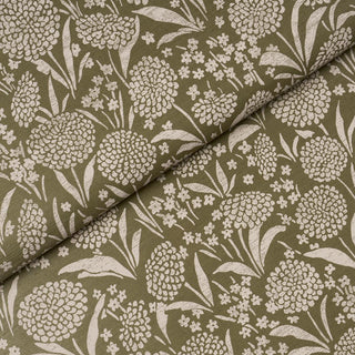 Schumacher Chrysanthemum Handmade Sisal Grasscloth Unpasted Wallpaper