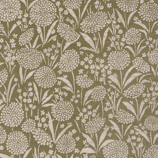 Schumacher Chrysanthemum Handmade Sisal Grasscloth Unpasted Wallpaper