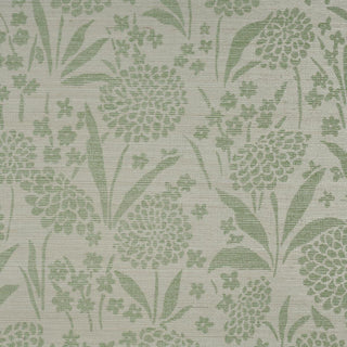 Schumacher Chrysanthemum Handmade Sisal Grasscloth Unpasted Wallpaper