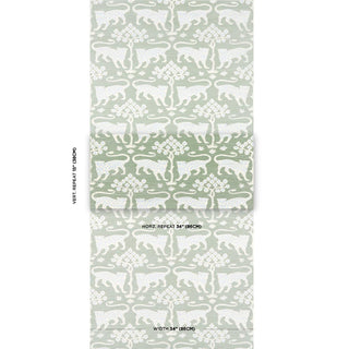 5012300 Schumacher Woodland Leopard Sisal Grasscloth Unpasted Wallpaper Scale from Say Decor