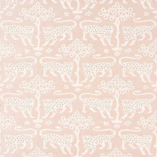 5012302 Schumacher Woodland Leopard Sisal Grasscloth Unpasted Wallpaper from Say Decor