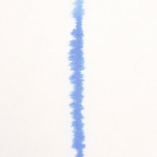 5014870 Schumacher x Backdrop Cornflower Ephemera Striped Unpasted Wallpaper Detail at Say Decor