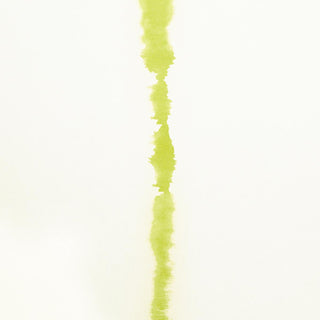 5014871 Schumacher x Backdrop Chartreuse Ephemera Striped Unpasted Wallpaper Detail at Say Decor