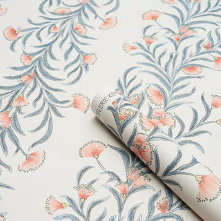 5015360 Schumacher Tasmanian Mimosa Floral Unpasted Wallpaper roll at Say Decor