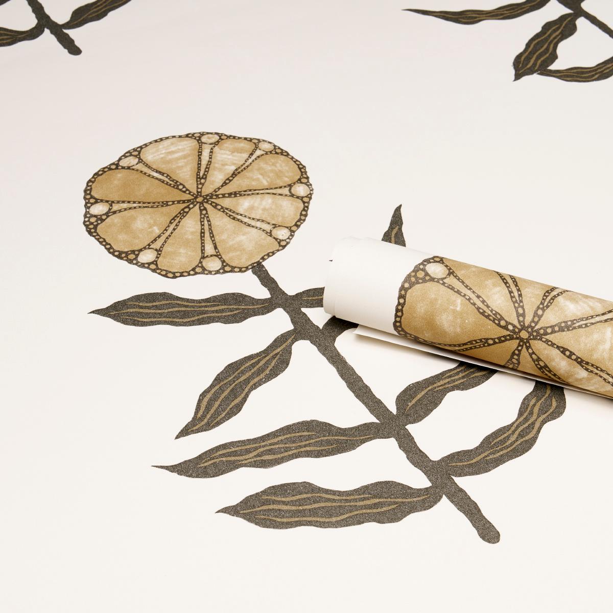 5015450 Schumacher Pretty Petals Floral Unpasted Wallpaper Roll at Say Decor