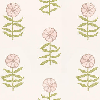 5015451 Schumacher Pretty Petals Floral Unpasted Wallpaper at Say Decor