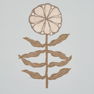 5015453 Schumacher Pretty Petals Floral Unpasted Wallpaper Detail at Say Decor