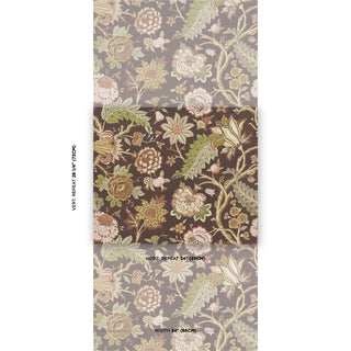 5015640 Schumacher Darsy Tree Of Life Sisal Grasscloth Unpasted Wallpaper scale at Say Decor