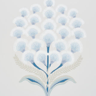 5016341 Schumacher Aurelia Floral Unpasted Wallpaper Detail at Say Decor