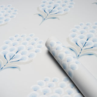 5016341 Schumacher Aurelia Floral Unpasted Wallpaper Roll at Say Decor