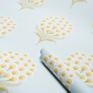 5016342 Schumacher Aurelia Floral Unpasted Wallpaper Roll at Say Decor