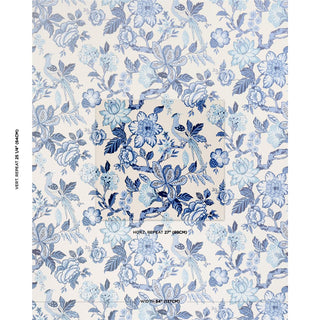 5016660 Schumacher Huntington Gardens Chinoiserie Unpasted Wallpaper scale from Say Decor
