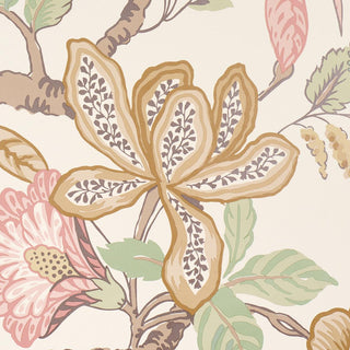 5016661 Schumacher Huntington Gardens Chinoiserie Unpasted Wallpaper Detail from Say Decor