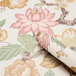 5016661 Schumacher Huntington Gardens Chinoiserie Unpasted Wallpaper Roll from Say Decor