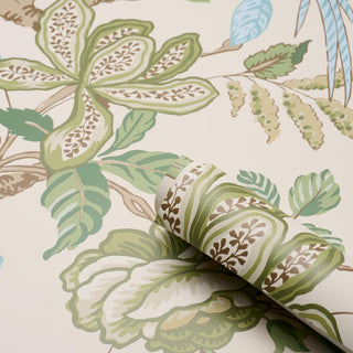 5016662 Schumacher Huntington Gardens Chinoiserie Unpasted Wallpaper Roll from Say Decor